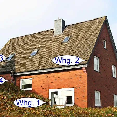 Haus Atlantis, Kaminwohnung 1 Lejlighed *